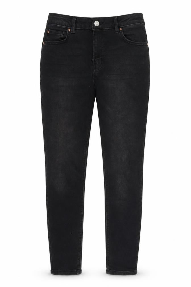 Denim & Co. Womens Black  Denim Skinny Jeans Size 14 L27 in