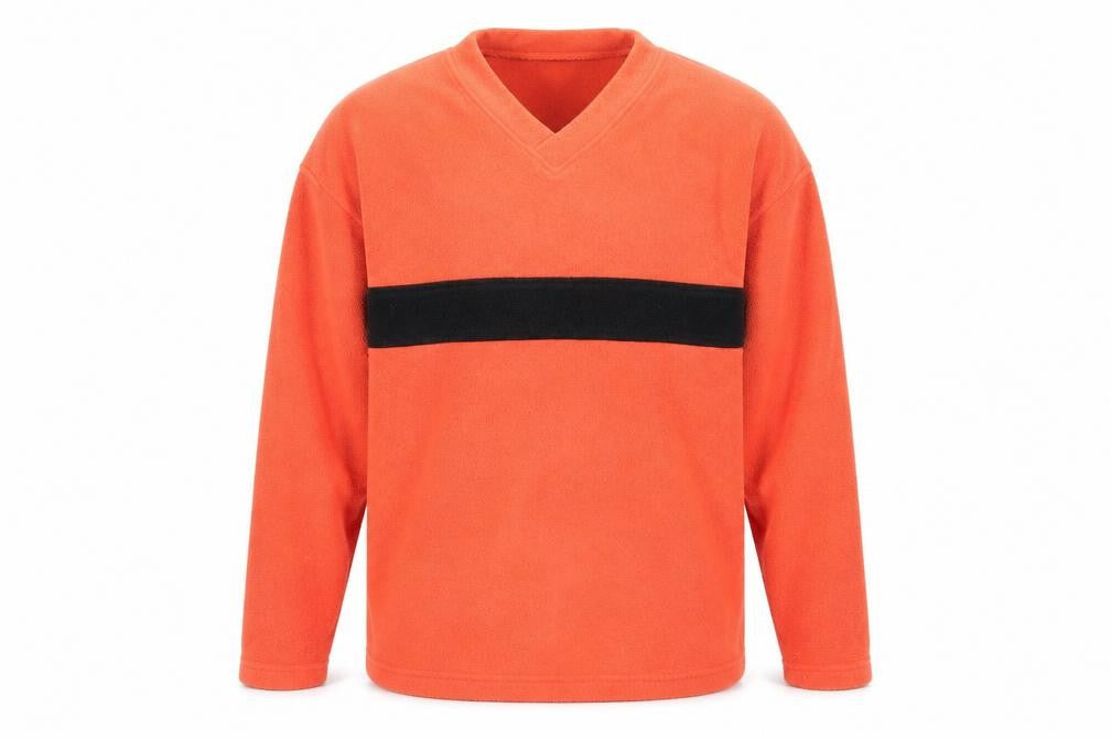 Oak valley Mens Orange   Pullover Jumper Size L