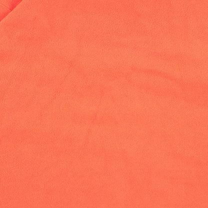 Brand and care label for Oak valley men’s orange jumper, size L