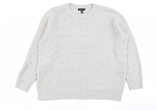New Look Womens Grey   Pullover Jumper Size M