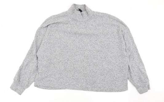 New Look Womens Grey   Pullover Jumper Size M