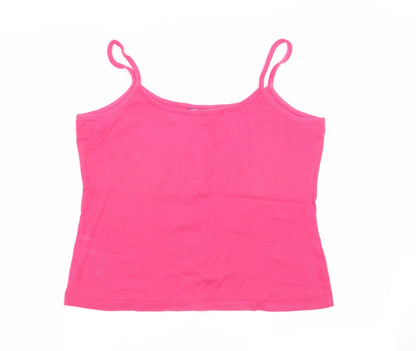 Essentials Womens Pink   Camisole Tank Size 18