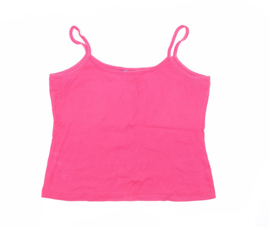 Essentials Womens Pink   Camisole Tank Size 18