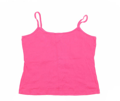 Essentials Womens Pink   Camisole Tank Size 18