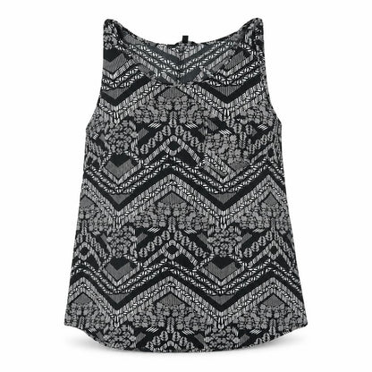 Pep&Co Womens Multicoloured Geometric  Basic Blouse Size 10