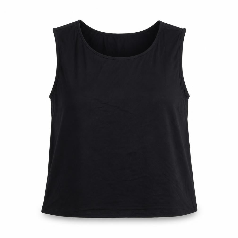 James Lakeland Womens Black   Basic T-Shirt Size L