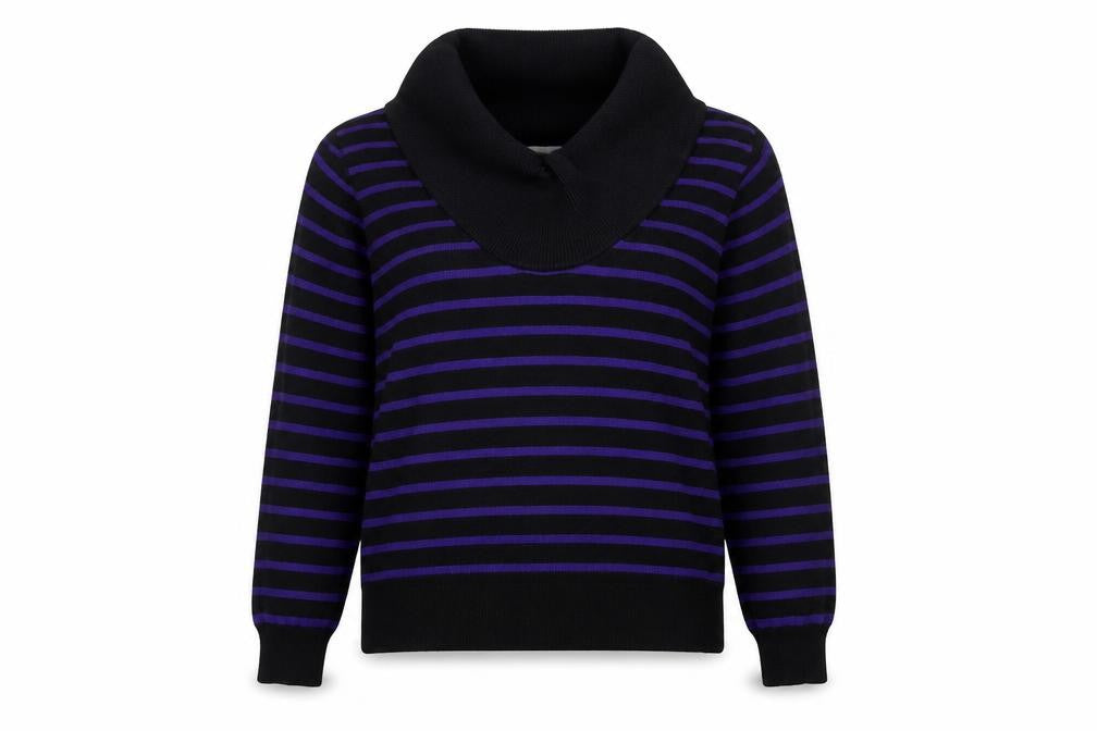 Country Casuals Womens Multicoloured Striped Pullover Jumper Size M