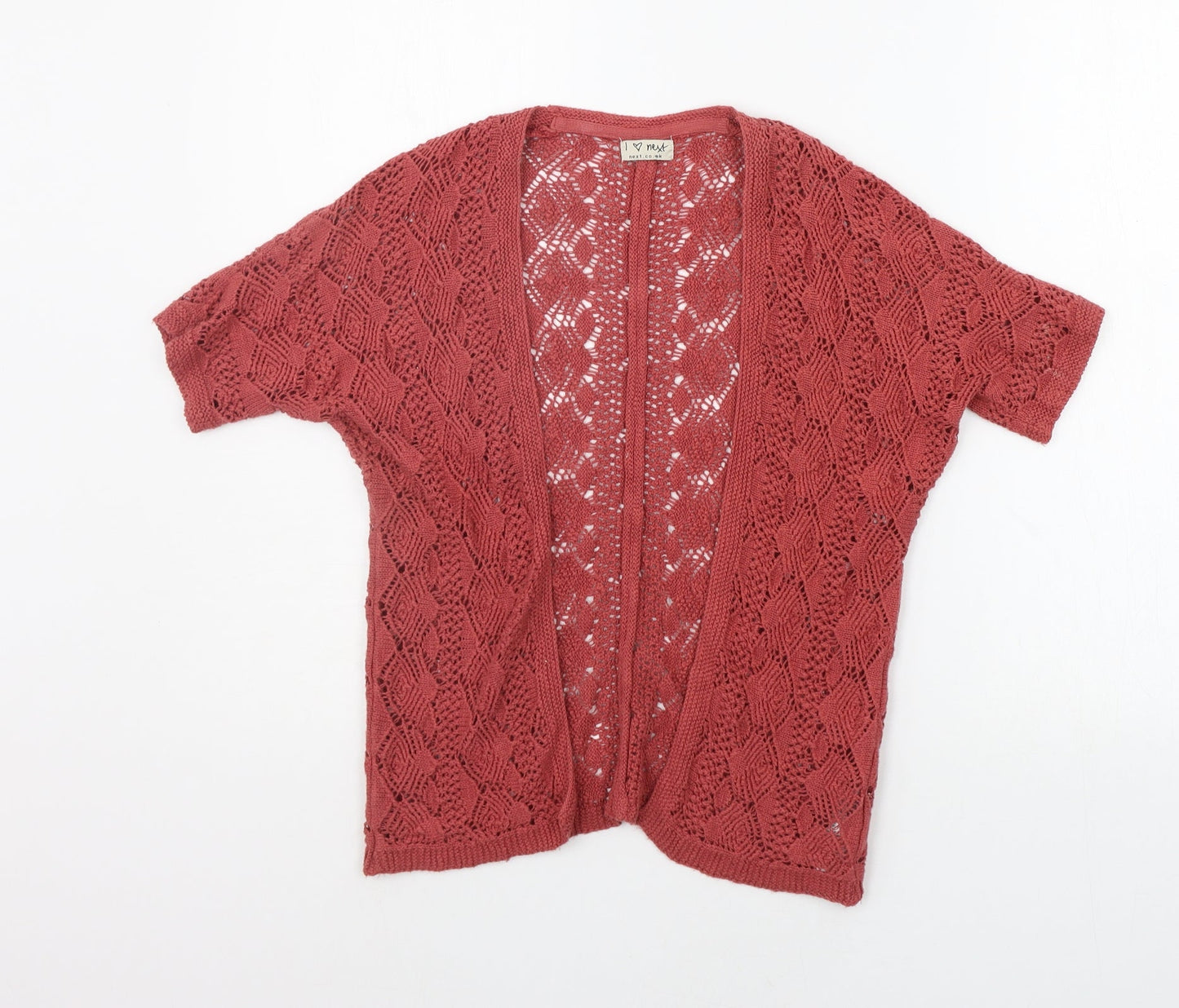 NEXT Girls Red   Cardigan Jumper Size 3-4 Years