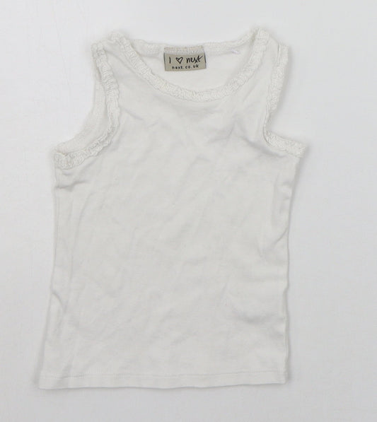 NEXT Baby White   Basic Tank Size 12-18 Months