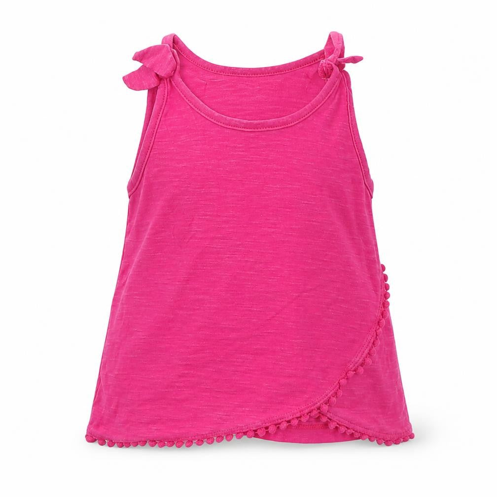 TU Baby Pink   Basic Tank Size 12-18 Months