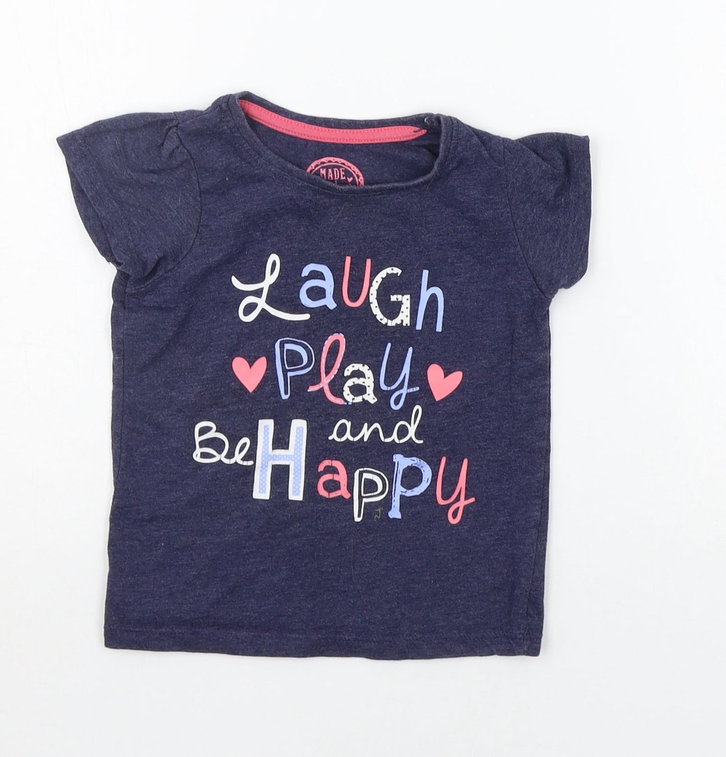 Young Dimension Baby Blue   Basic T-Shirt Size 24 Months