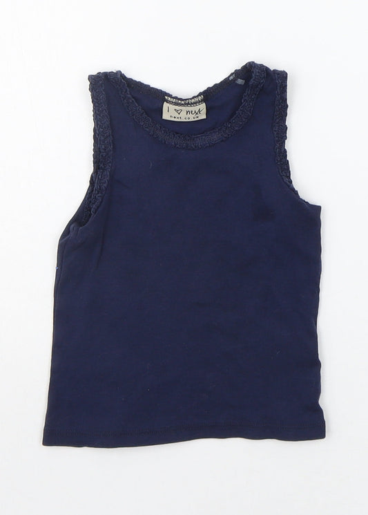 NEXT Baby Blue   Basic Tank Size 12-18 Months