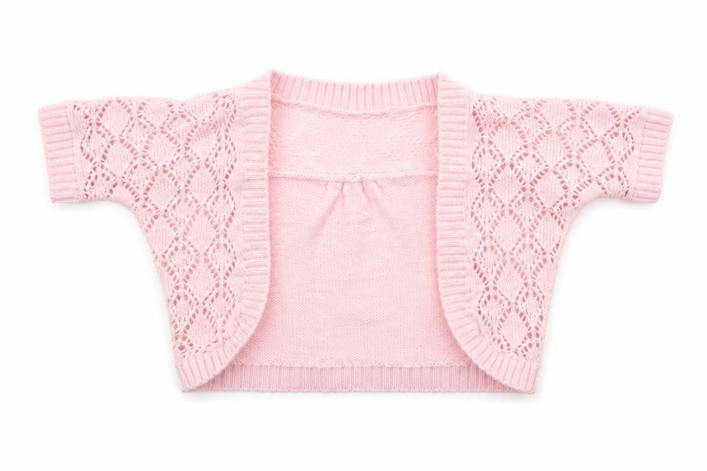 Evie Angel Girls Pink   Cardigan Jumper Size 2 Years