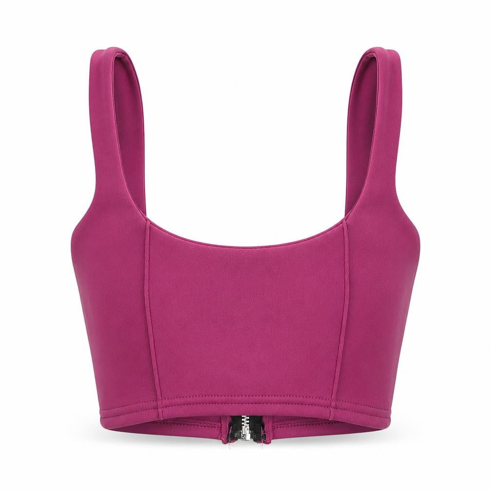 PRETTYLITTLETHING Womens Pink   Cropped Tank Size 4