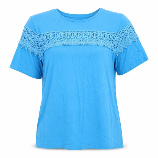Be You Womens Blue   Basic T-Shirt Size 18