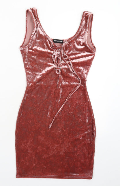 PRETTYLITTLETHING Womens Pink   Mini  Size S