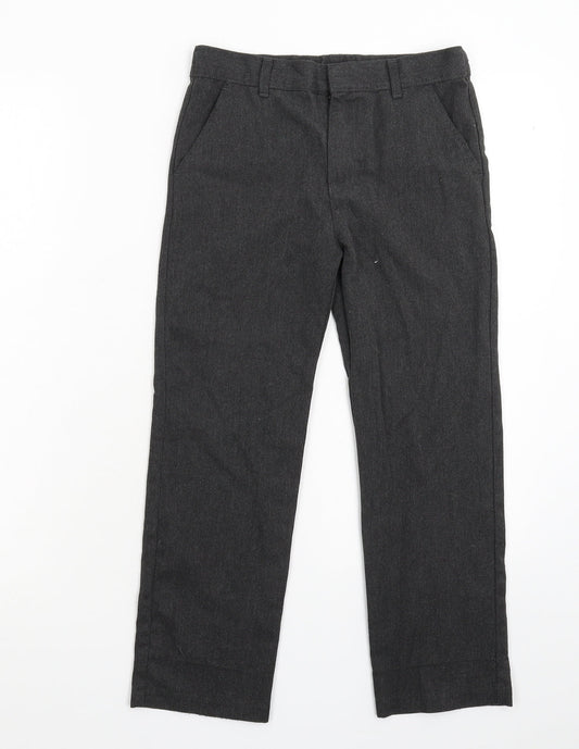 F&F Boys Grey   Dress Pants Trousers Size 8-9 Years