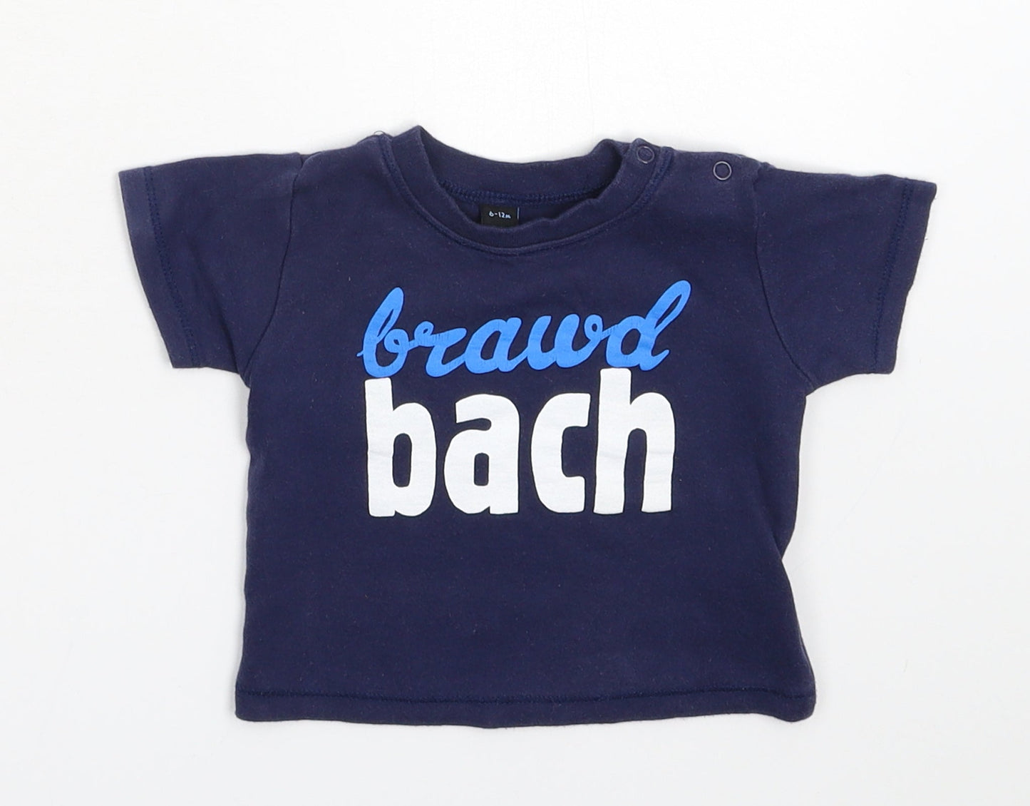 BabyBugz Baby Blue   Basic T-Shirt Size 9-12 Months