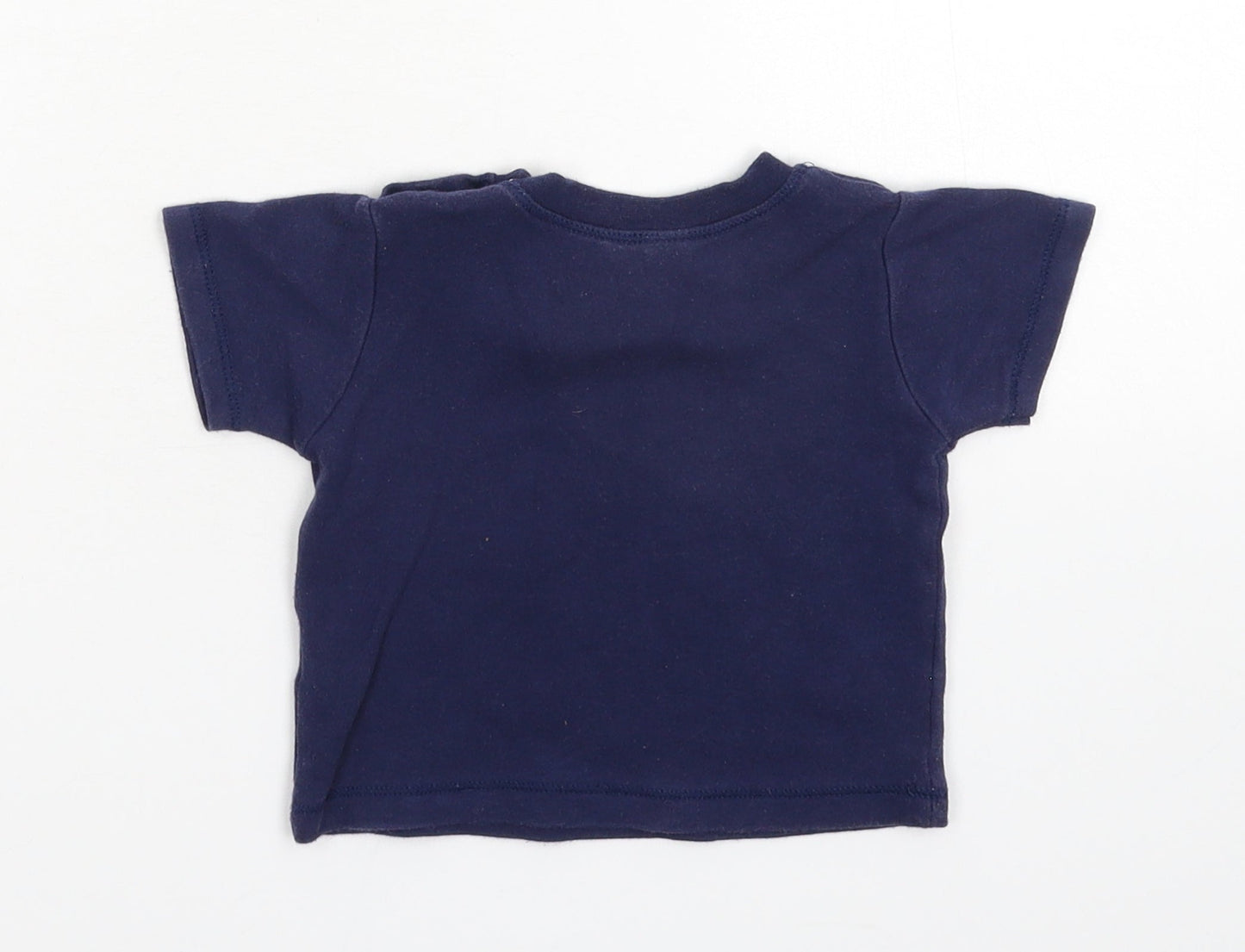 BabyBugz Baby Blue   Basic T-Shirt Size 9-12 Months