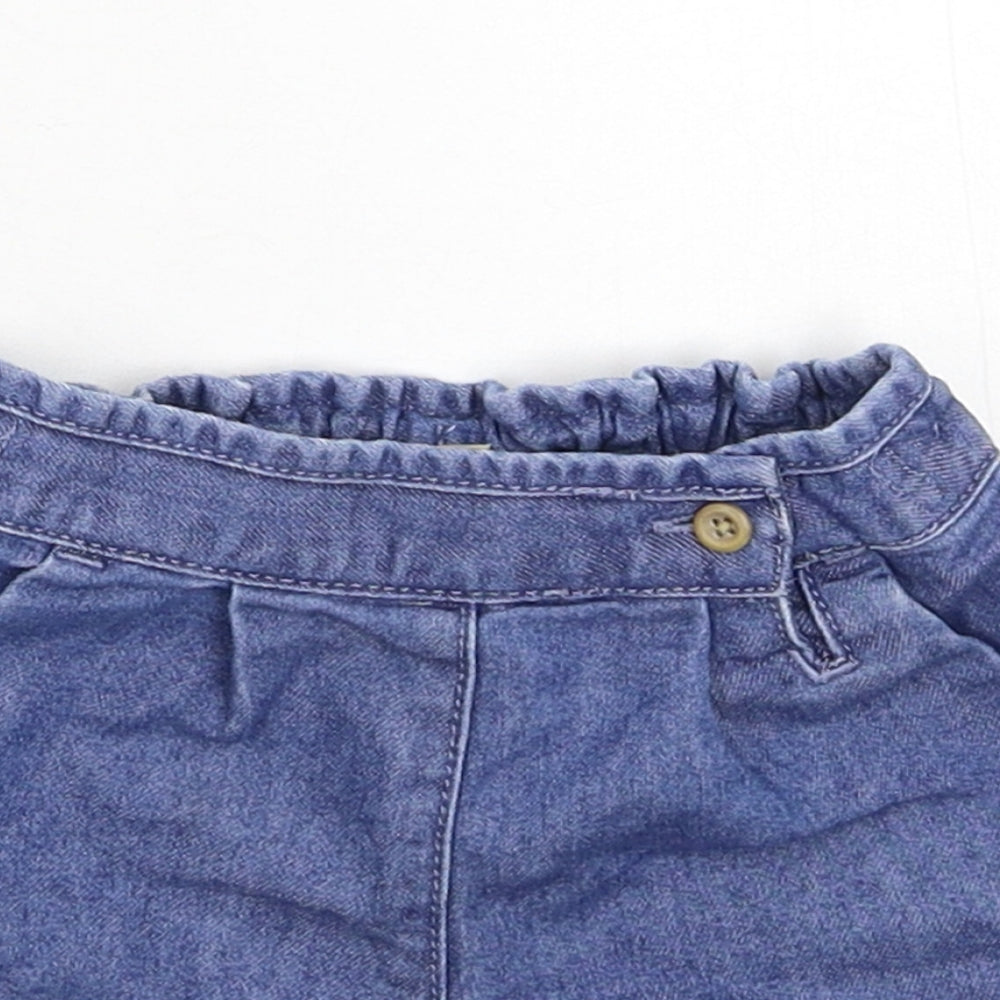 NEXT Baby Blue  Denim Cropped Jeans Size 12-18 Months  - Shorts