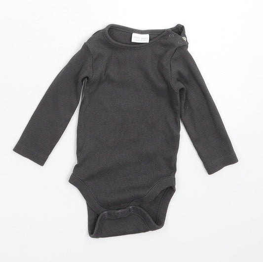 NEXT Baby Grey   Babygrow One-Piece Size 3-6 Months