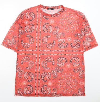 Additional front view of I SAW IT FIRST women’s multicoloured mini, size UK 10