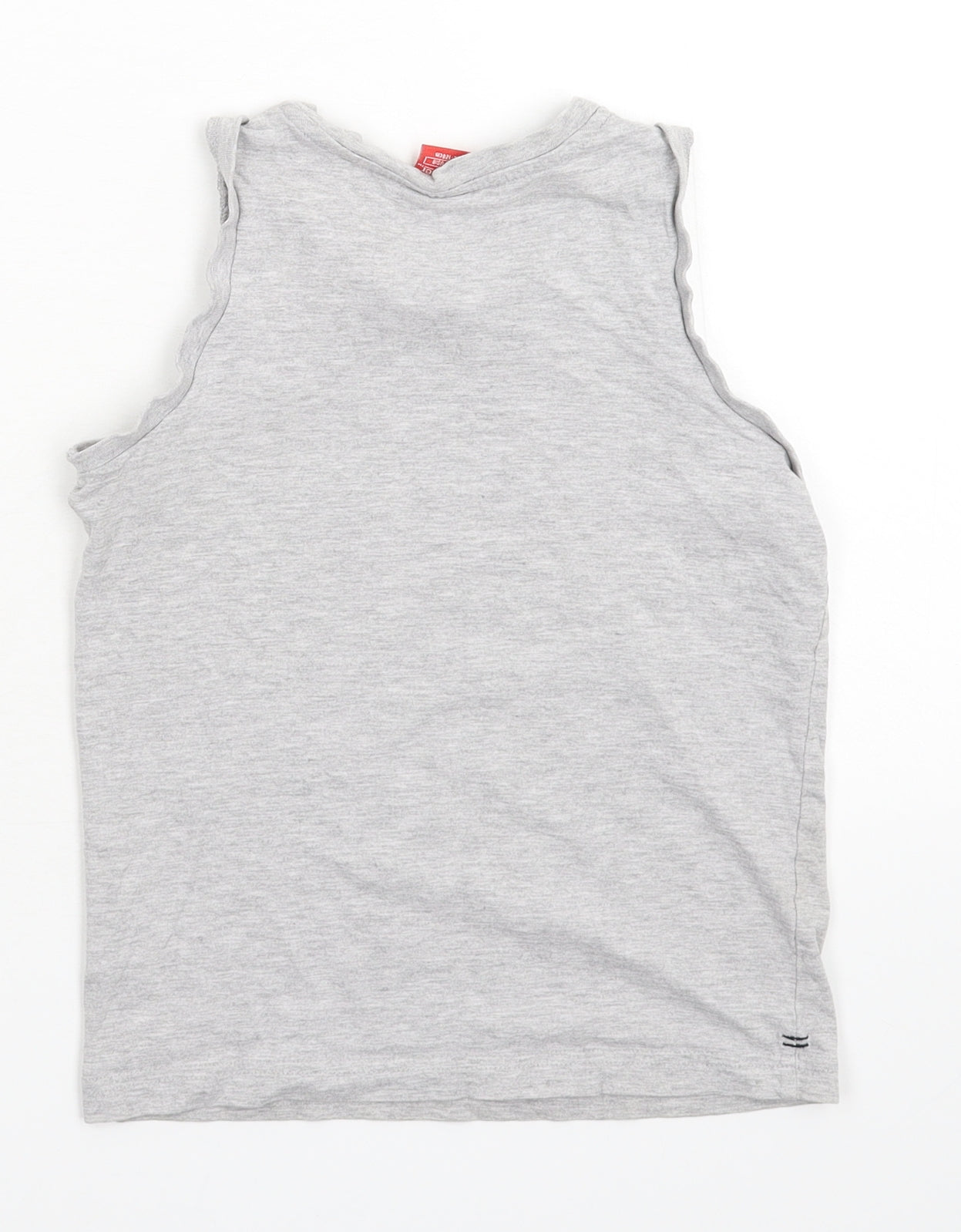 Slazenger Boys Grey   Basic Tank Size 7-8 Years