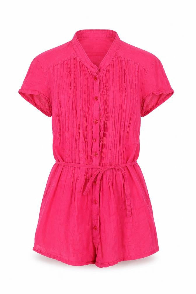 H&M Womens Pink   Basic Button-Up Size 4
