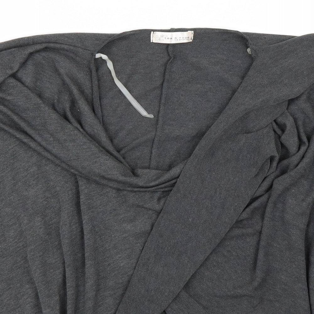 Tea & rose Womens Grey   Basic T-Shirt Size M