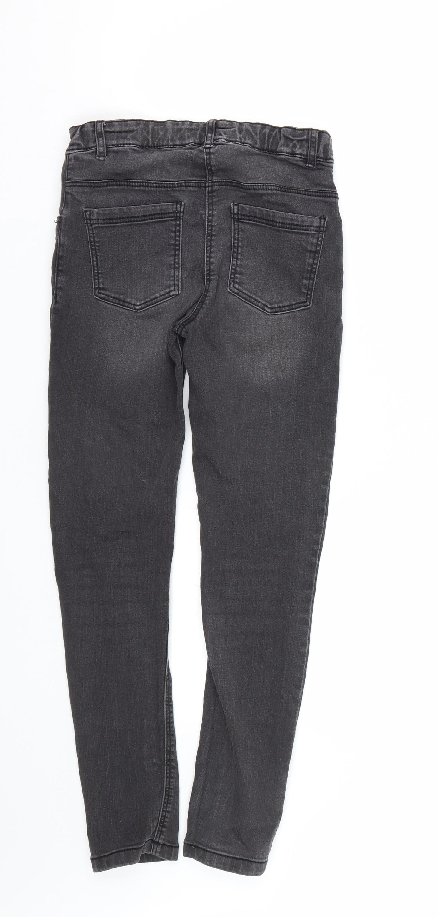 TU Girls Black  Denim Skinny Jeans Size 11 Years