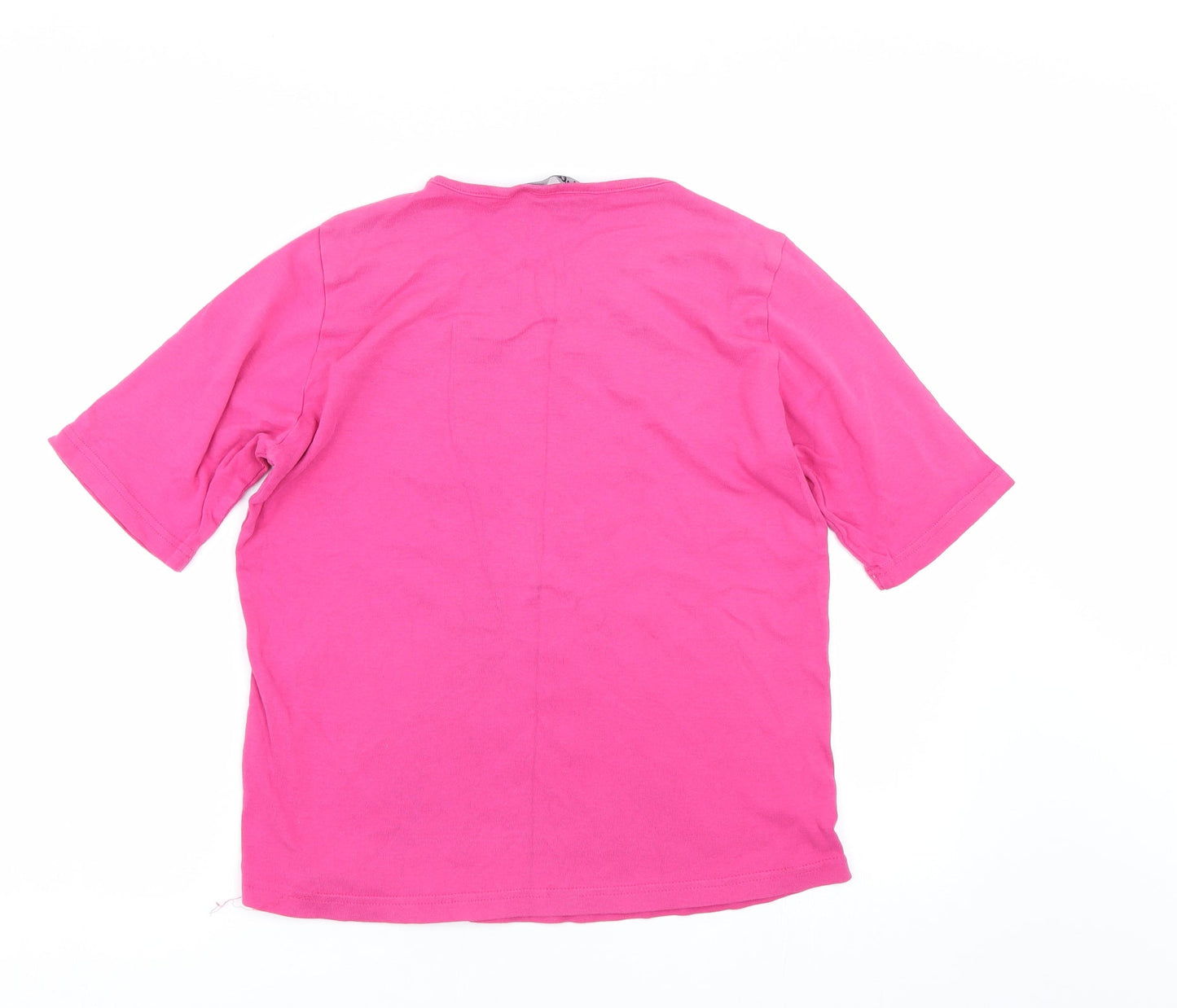 Isle Womens Pink   Basic T-Shirt Size M