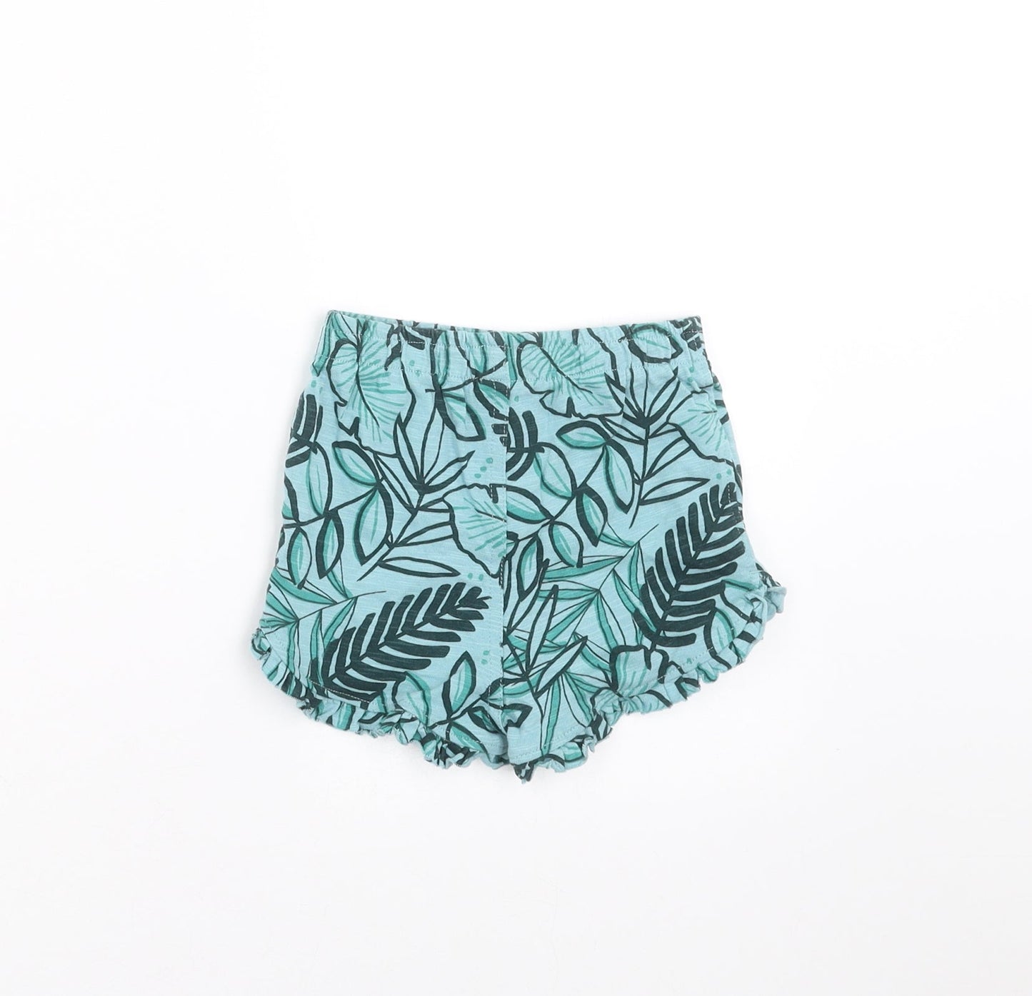NEXT Baby Blue Floral   Trousers Size 12-18 Months  - shorts