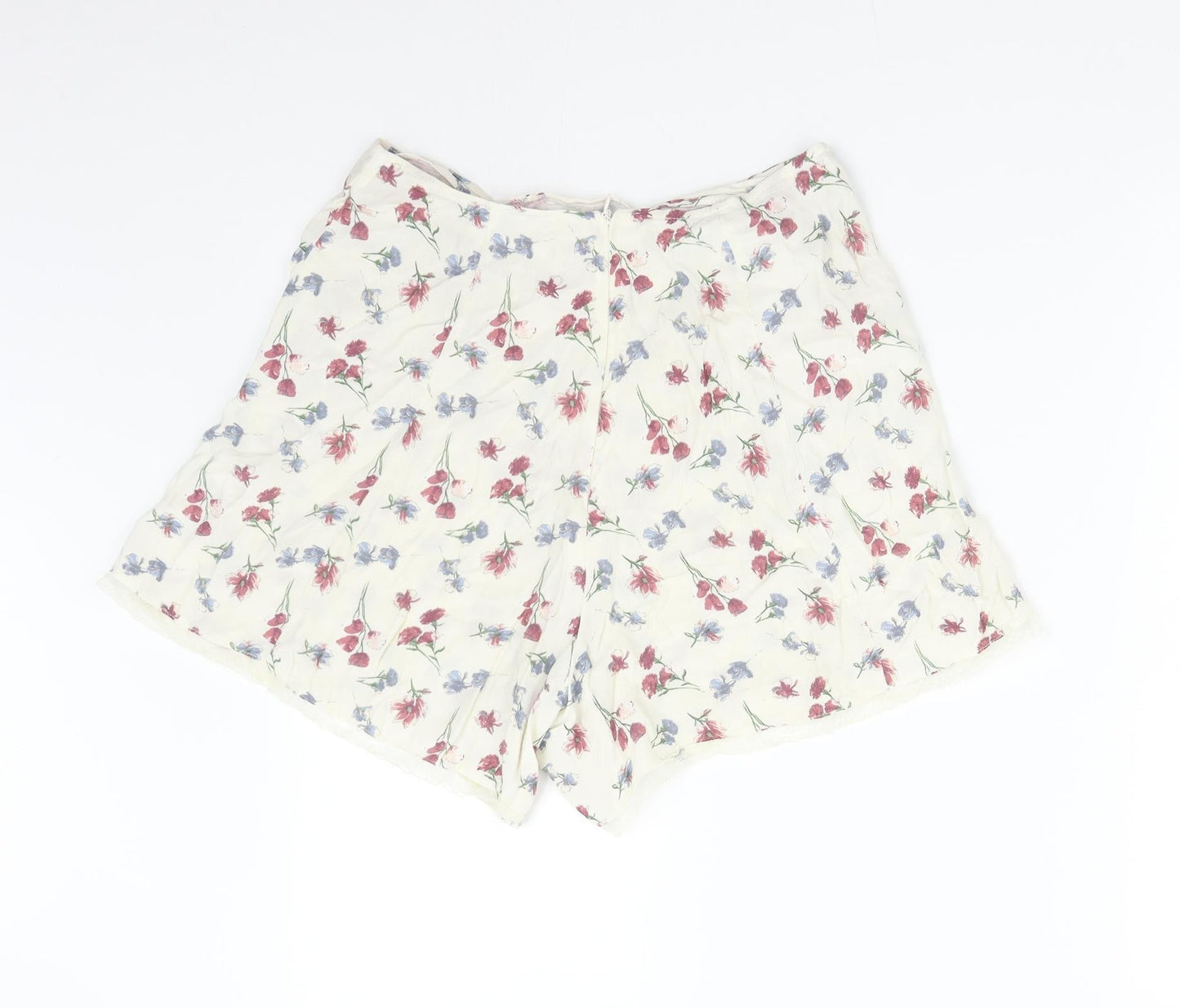 Pins & Needles Womens Beige Floral  Hot Pants Shorts Size S