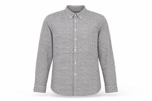 Northwood Mens Multicoloured Check   Button-Up Size M