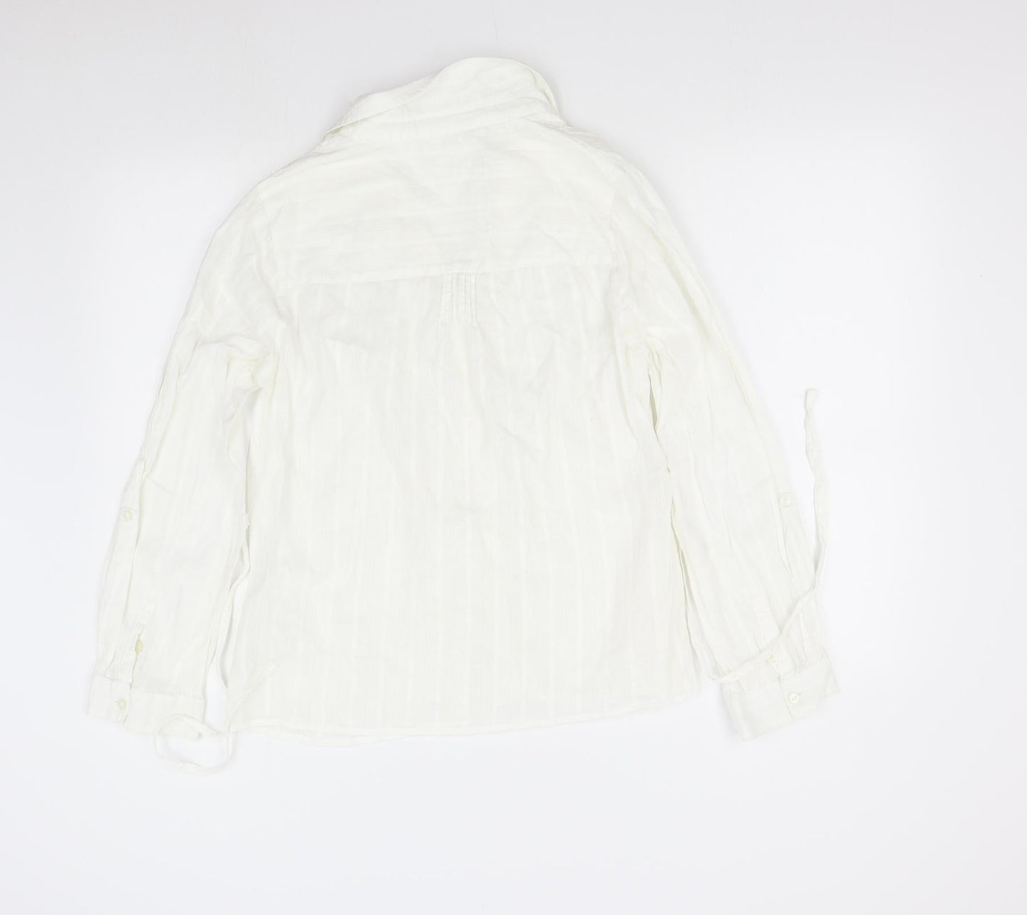 Debenhams Womens Ivory   Basic Button-Up Size 12