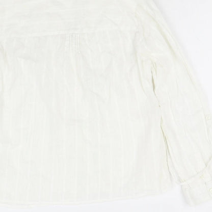 Debenhams Womens Ivory   Basic Button-Up Size 12