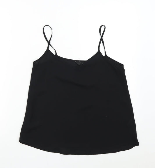 New Look Womens Black   Camisole Tank Size 10