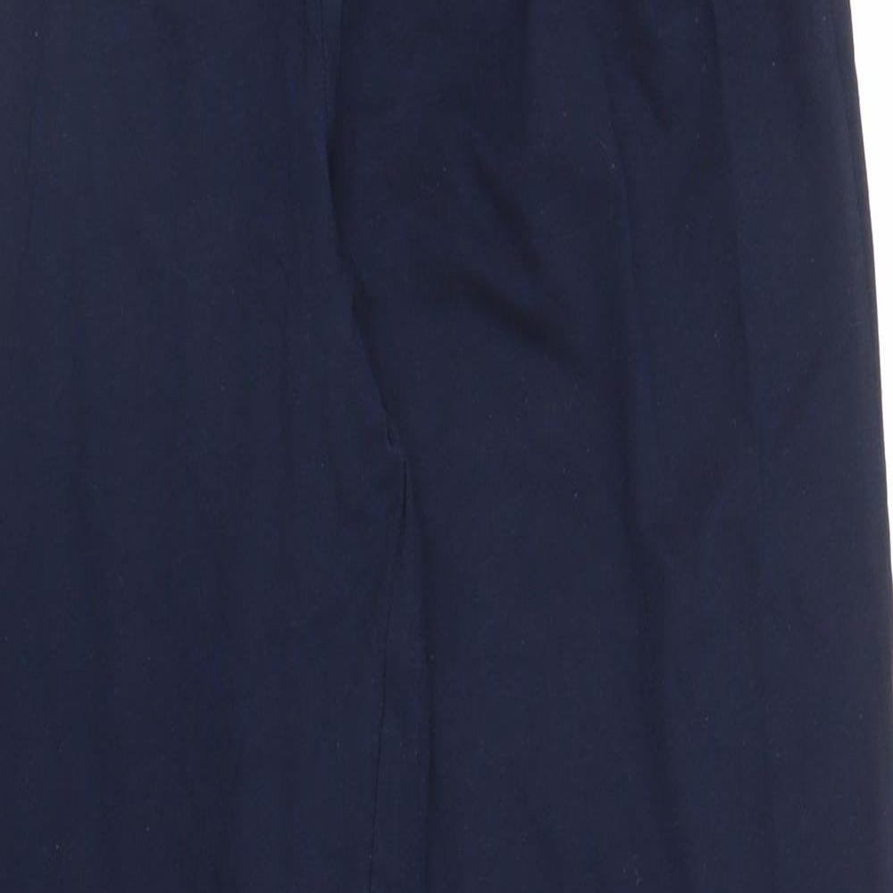 M&S Womens Blue   Sweatpants Trousers Size M L27 in