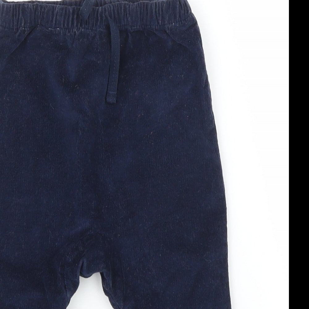 TU Boys Blue  Corduroy Capri Jeans Size 9 Months