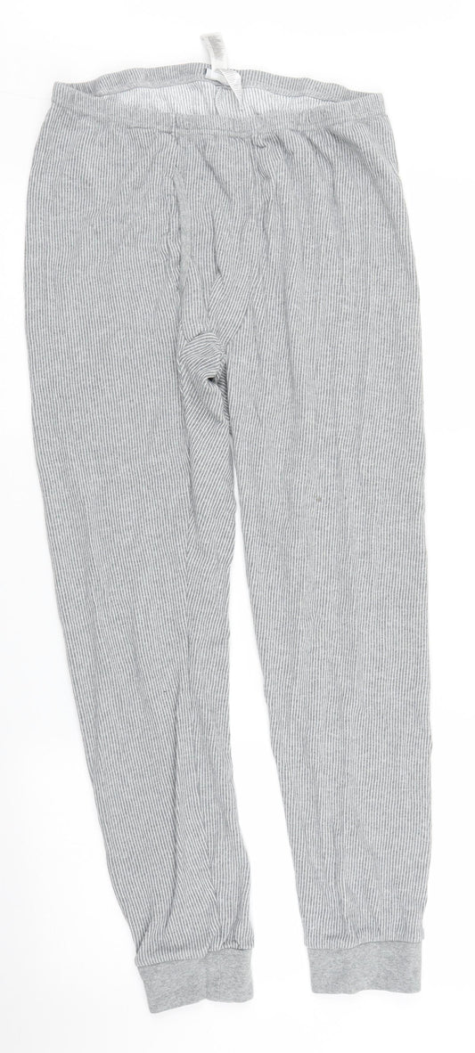 Livergy Womens Green Striped  Sweatpants Trousers Size XL L27 in