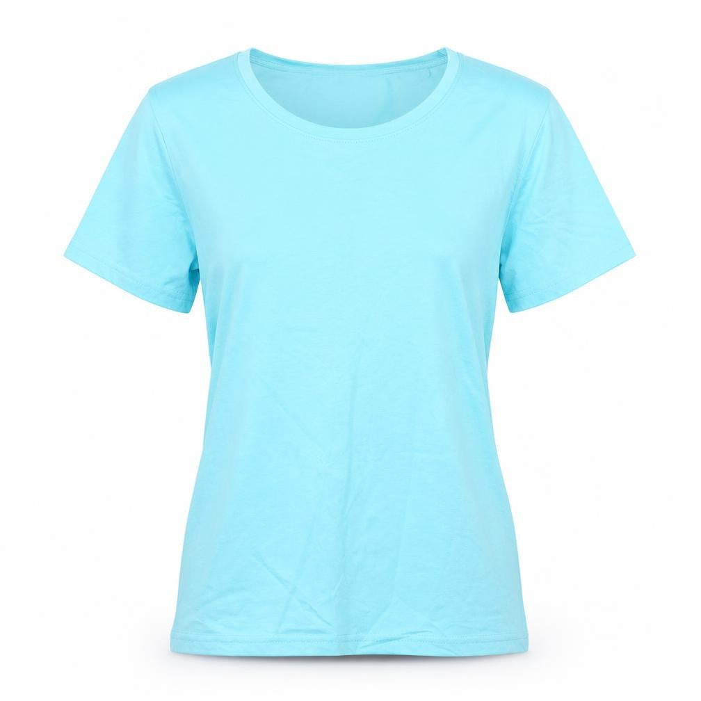 Damart Womens Blue   Basic T-Shirt Size 10