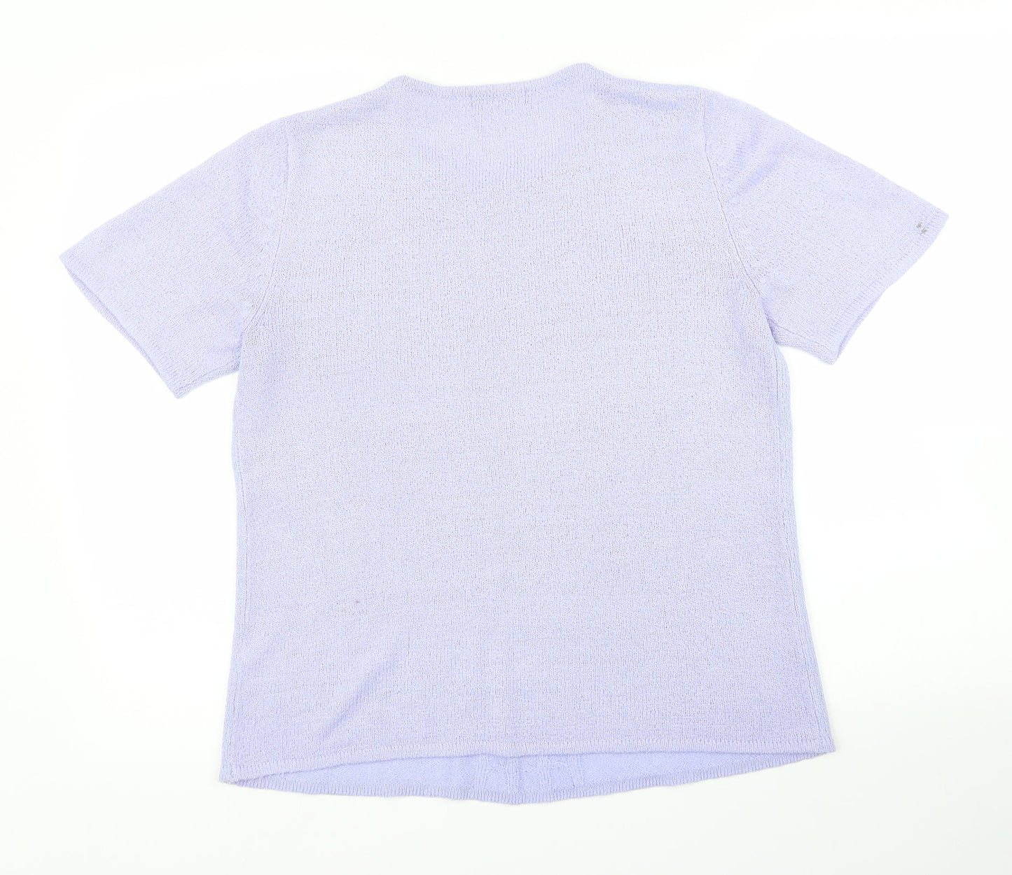 BM Womens Purple   Basic T-Shirt Size S
