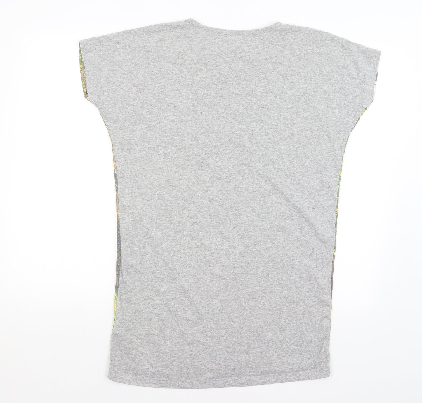 Love To Lounge Womens Grey Solid  Top Nightshirt Size S  - Find Your Own Way