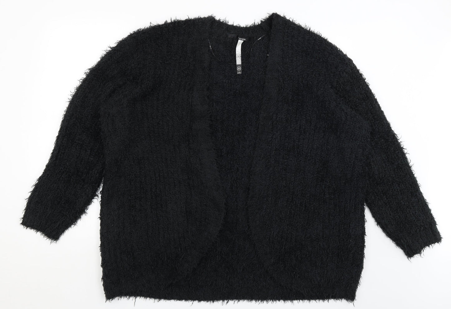Kensie Womens Black   Cardigan Jumper Size XL