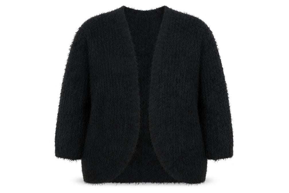 Kensie Womens Black   Cardigan Jumper Size XL