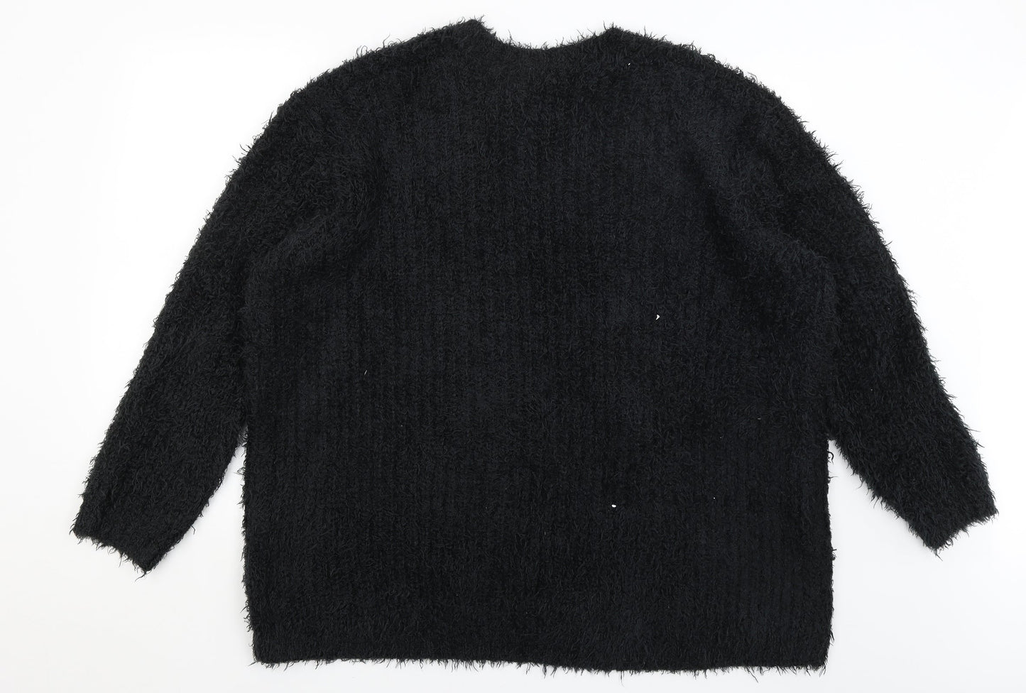 Kensie Womens Black   Cardigan Jumper Size XL