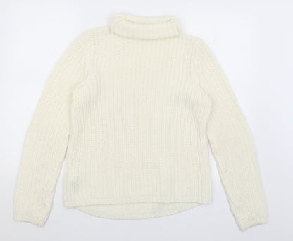 Bonprix Womens Ivory Pullover Jumper Size S