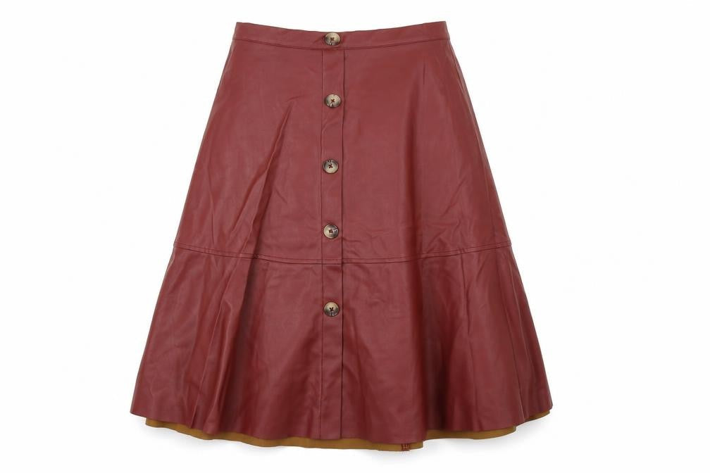 SHEIN Womens Red   A-Line Skirt Size S