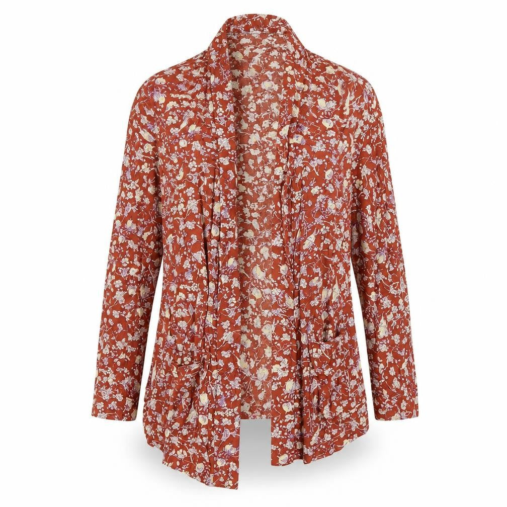 DAISY COLLECTION Womens Brown Geometric  Jacket  Size 10
