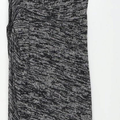 Brand and care label for Paraphrase women’s grey bodycon, size S